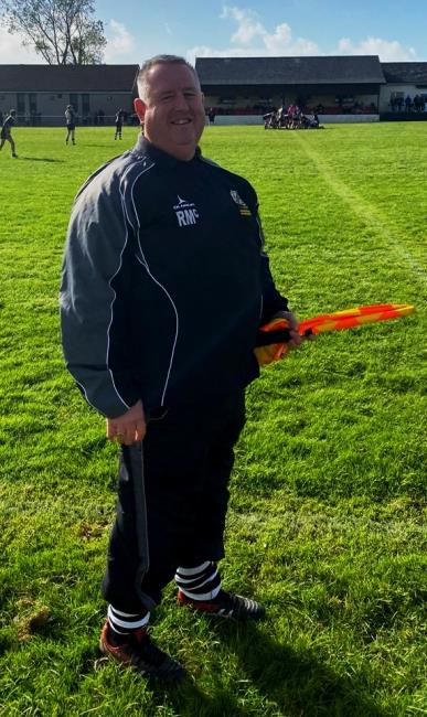 Richard McIntyre at Bierspool, home of Pembroke Dock Harlequins